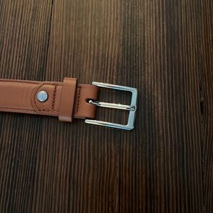 Shinola Leather Belt sz 34